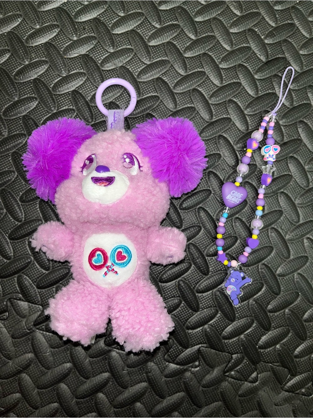 Sugar Cutie Care Bear with Phone Charm Bundle